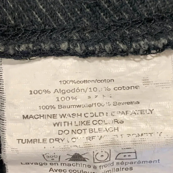 Analog‎ Women's Check Pattern Full Zip Cotton Long Sleeve Hoodie Size L - Picture 8 of 11